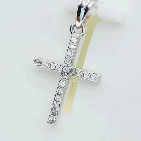 "#925 Sterling Silver Cubic Zircon Pendant for Women/Girls, US925P1060 - Picture 1 of 6